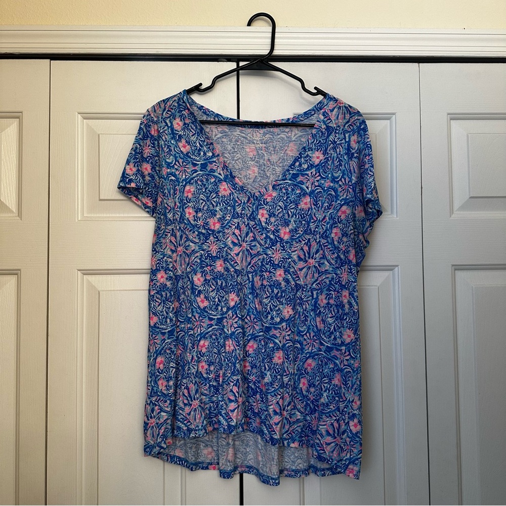 LILLY PULITZER T SHIRT SIZE XL